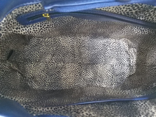 Imagen 4 de 5 de Bolsa De Dama Cadena Con Cartera Azul Nw3497