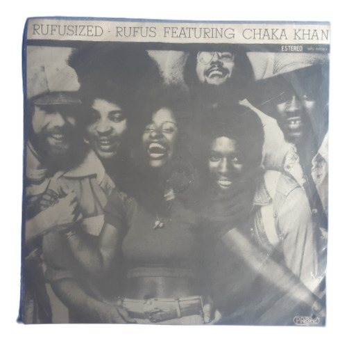 Disco Lp Rufusized / Rufus Featuring Chaka Khan / Funk 1975 
