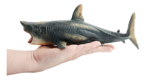 B. Megalodon-tiburón De Juguete Prehistórico Educación Oceán