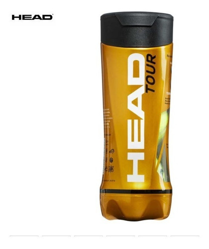 Tubo De Pelotas Head Tour/atp X3 Caba Tenis Padel Paddle