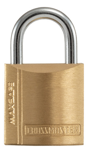 Imagen 1 de 4 de Candado De Bronce Doble Traba 30mm Crossmaster 9933104