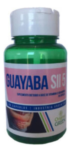 Guayaba Con Vitamina D X 60 Cápsulas Se Original Green 