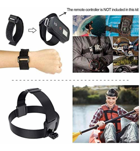 Imagen 4 de 5 de Kit De Accesorios Para Cámara Gopro Hero 7 6 5 4 3