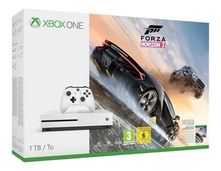 Microsoft Xbox One S 1tb Forza Horizon 3 Color Blanco