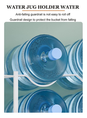 Porta Garrafones De Agua 20l Estante Plegable Para Hogar