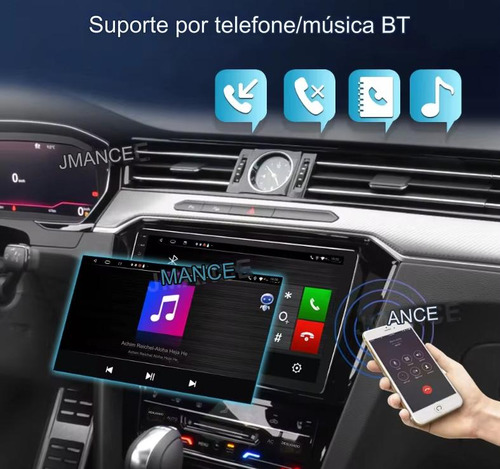 Player De Navegação Automotiva De 9 Polegadas Com Carplay