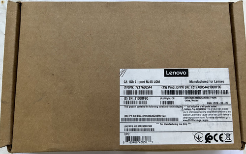 Tarjeta Lom Lenovo 7zt7a00544