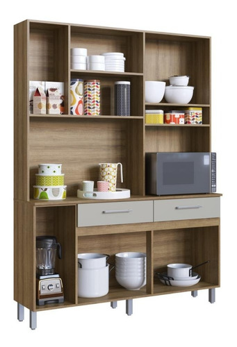 Kit Mueble De Cocina 10 Puertas 2 Cajones