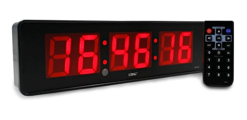 Cronometro Progressivo Digital De Mesa/parede Relógio 2113