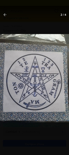 Tetragramaton Dije Medalla Protección $ 12 Colgante