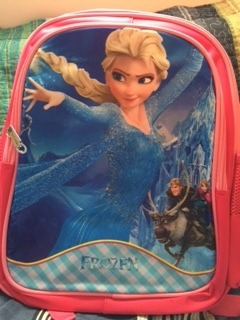 Bolsa Mochila Para Criança Disney Frozen Frete Grátis