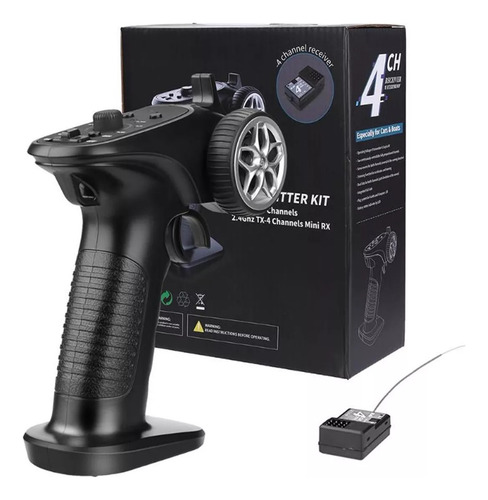 4 Canales 2.4 G Rc Transmisor Receptor Controlador De Radio