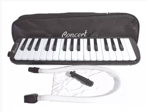 Escaleta Melodica Acoustic 37 Teclas Aeb37 Com Estojo Preta