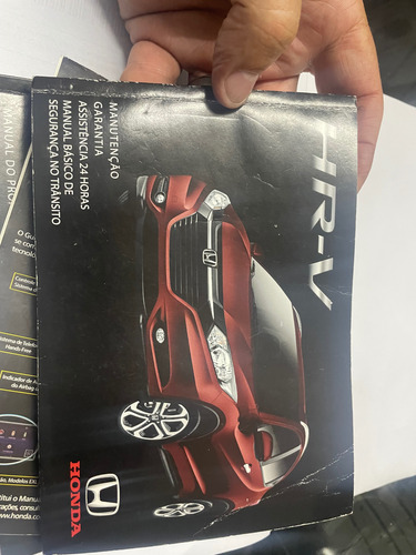 Manual Proprietário Original Honda Hr-v 2016/19 Com Capa (Usado)