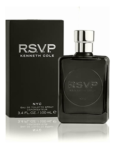 Kenneth Cole Rsvp Eau De Toilette Spray For Men, 3.4 Fl Oz