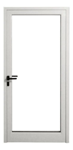 Puerta Modena Acces. Blancos 90x200 C/vidrio Entero 4mm