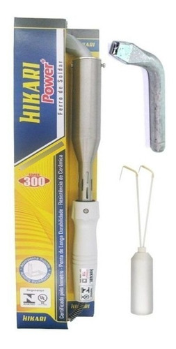 Kit Ferro Solda Power 300 Hikari +ponta + Resistência  127v 110v