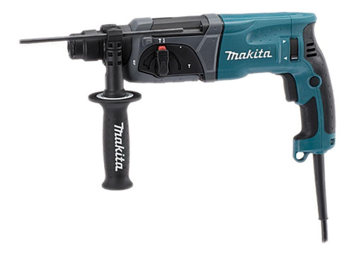 Imagem 1 de 2 de Martelete Makita HR2470 azul com 800W de potência 220V