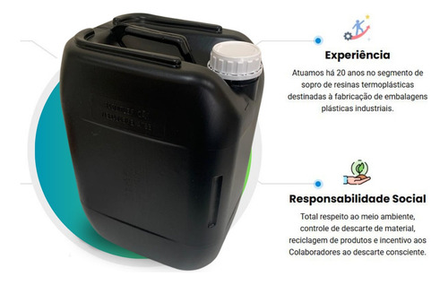 Galao Reciclado Para Sistema De Reaproveitamento - 3 Pçs