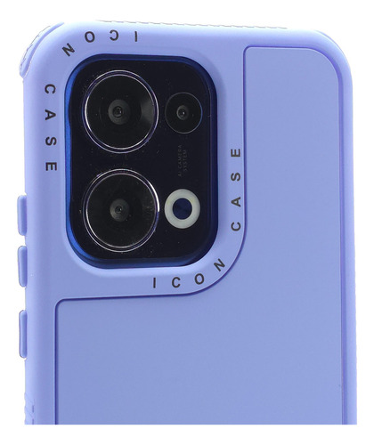 Funda 3 En 1 Para Oppo Reno 13 5g Case Uso Rudo Protector Supreme - Lila Oppo Reno 13 5g