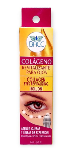 Contorno De Ojos Revitalizante Roll On Colágeno Bacc Beauty