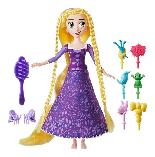 Muñeca Rapunzel De Disney Enredados Peinados Enredados