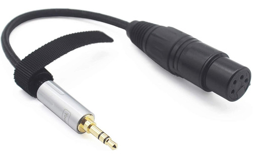 3 5 Mm A 4 Pin Xlr De Auriculares Hembra De Auriculares...