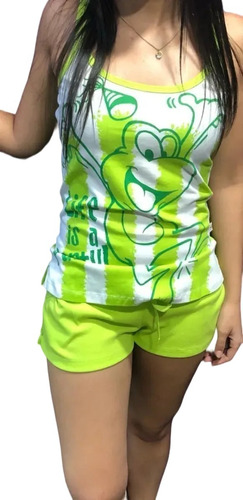 Pijama Verano Party Frog Promesse 9734