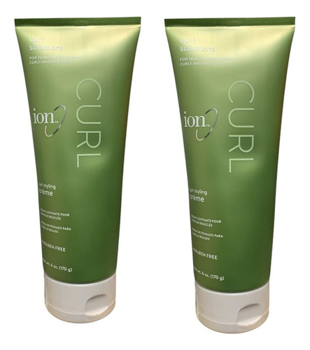 Ion Crema Para Peinar Rizos Curl Solutions Pack De 2