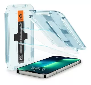 Vidrio Glass Spigen Ez Fit Para iPhone 13 Pro Max 2 Unidades