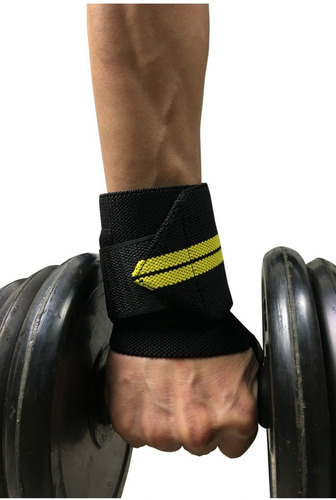 Muñequeras Crossfit Elásticas Ajustables De Compresión Gym