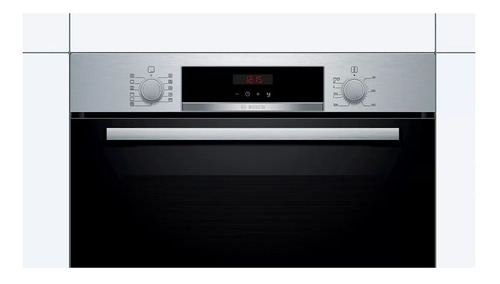 Imagen 2 de 2 de Horno empotrable eléctrico Bosch 4 Series HBA5740S0 71L acero inoxidable 220V-240V