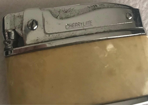 Antiguo Encendedor Nacarado Cherrylite A Reparar (Usado)