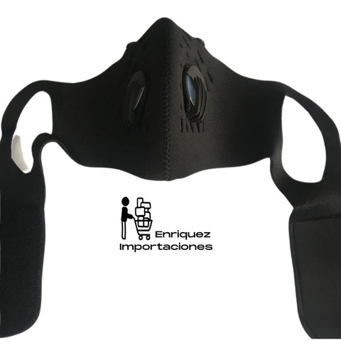 Imagen 5 de 6 de Mascarilla Deportiva, Filtro Interno Con Protección