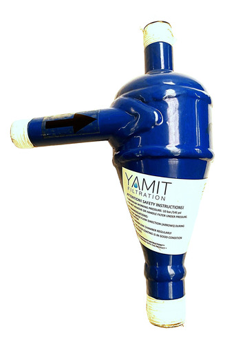 Filtro Hidrociclón Separador De Arena Yamit F710 3/4 Pulgada Azul