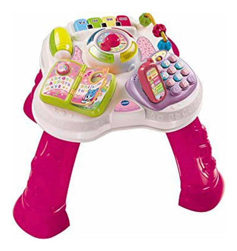 Hermosa Mesita Parlanchina De Actividades 2 En 1 Vtech