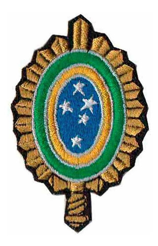 Patch Bordado Simbolo Exército Brasileiro Ex10104 | Parcelamento sem juros