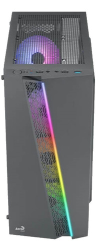 Imagen 4 de 7 de Gabinete Gamer Aerocool Blade-g-bk-v1 Mid Tower Black Rgb