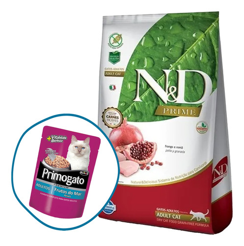 Farmina N&d Prime Grain Free Gato Adulto 1,5 Kg