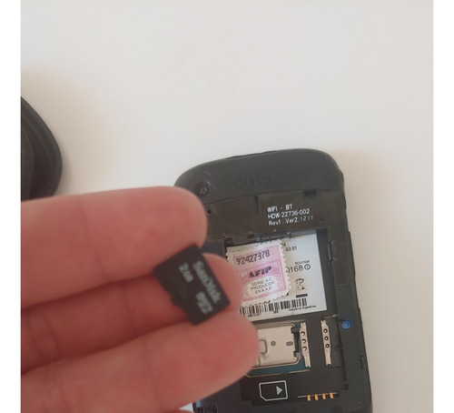 Celular Blackberry Para Respuesto + 2gby + Estuche (Usado)