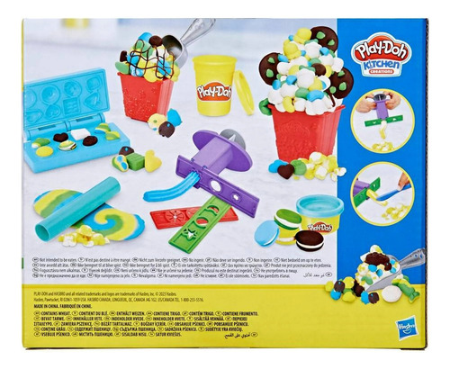 Set Play-doh Fiesta De Palomitas Y Caramelos Kitchen Creatio