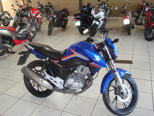 Imagem 4 de 9 de Honda Cg 160 Titan Ex Azul 2018
