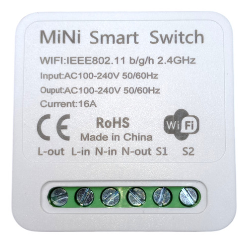 Control Inteligente Wifi Switch Foco Ventilador Lampara