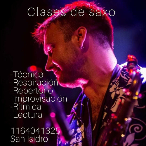 Imagen 1 de 4 de Clases De Saxo Villa Adelina - Zona Norte - Online