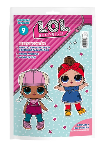 LOL Surprise - Surpresas especiais laminado - Vol.9, de On Line a. Editora IBC - Instituto Brasileiro de Cultura Ltda, capa mole em português, 2020