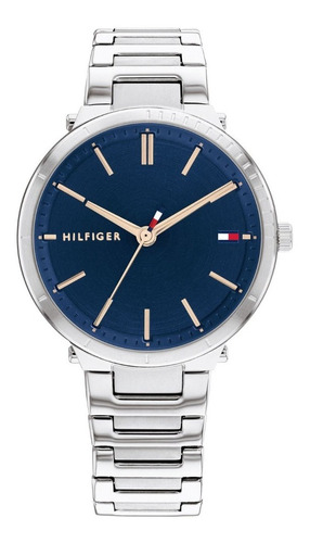 Reloj Tommy Hilfiger De Mujer Zoey Fondo Azul 1782405