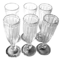 Comprar Copas De Espumante X 6 - Vidrio - Champagne, Sidra, Etc
