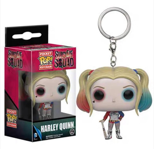 Chaveiro Pocket Pop! - Suicide Squad - Harley Quinn