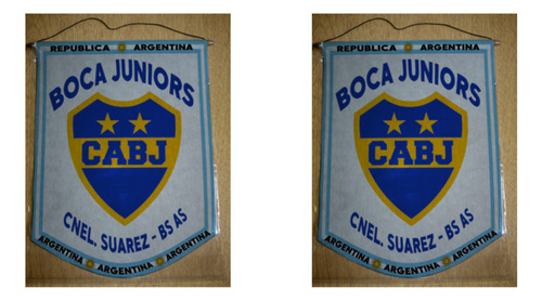 Banderin Mediano 27cm Boca Juniors Coronel Suarez