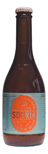 Cerveza Sin Alcohol La Montaña La Sobria 4 Pack 330 Ml